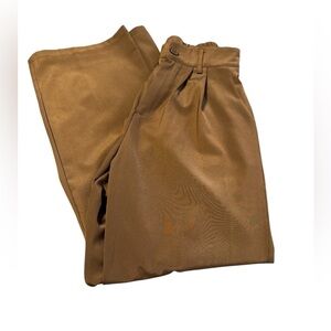 Dazy High Waisted Dress Pants - Brown - Size M